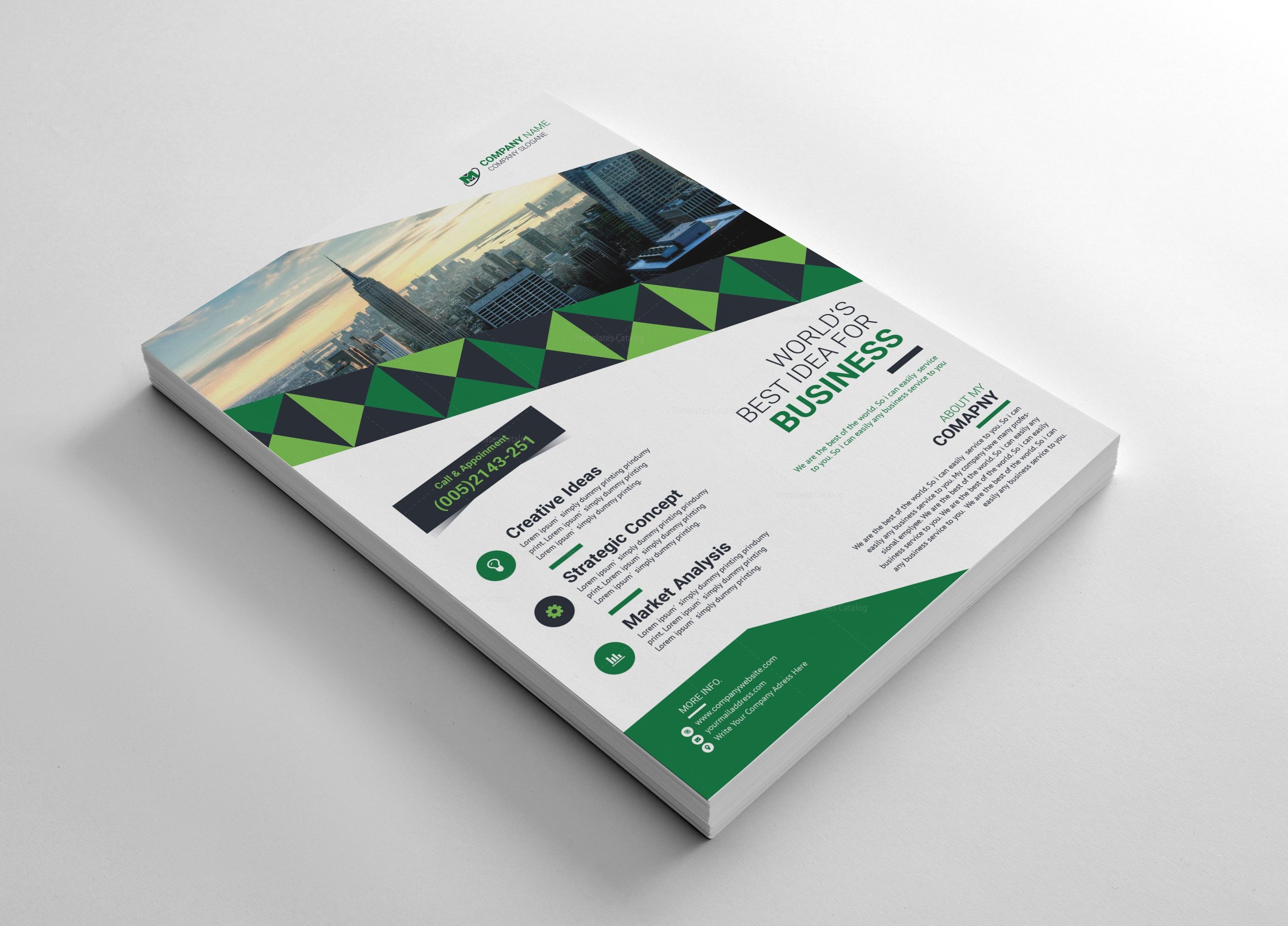 Beautiful Corporate Flyers Templates - Graphic Templates