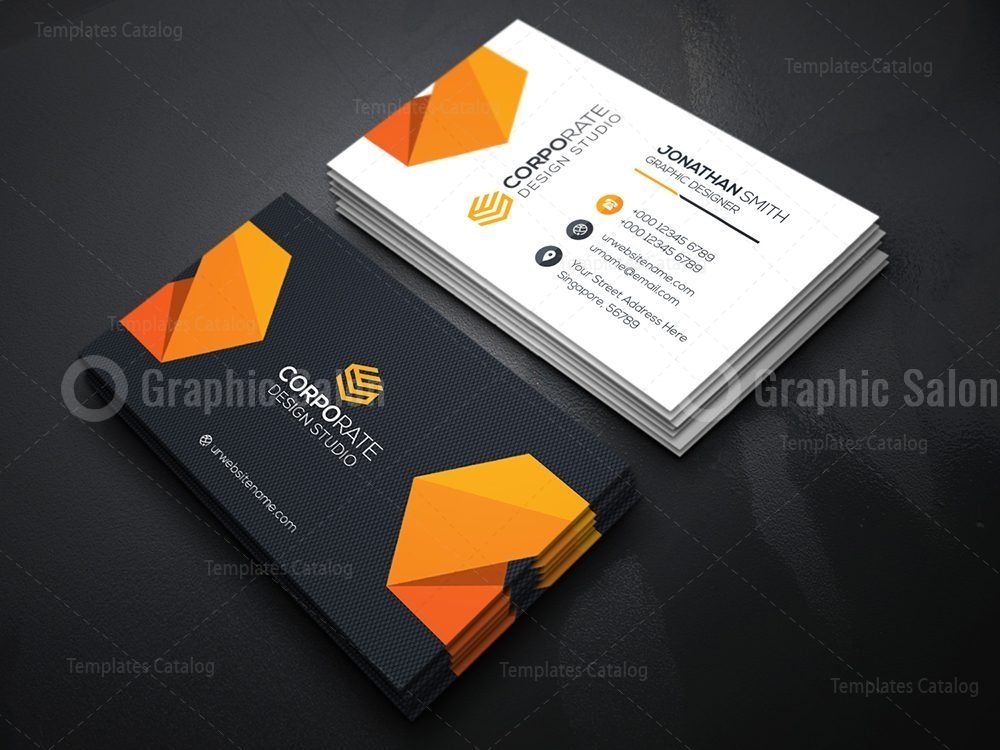 Best Seller Business Card Template - Graphic Templates