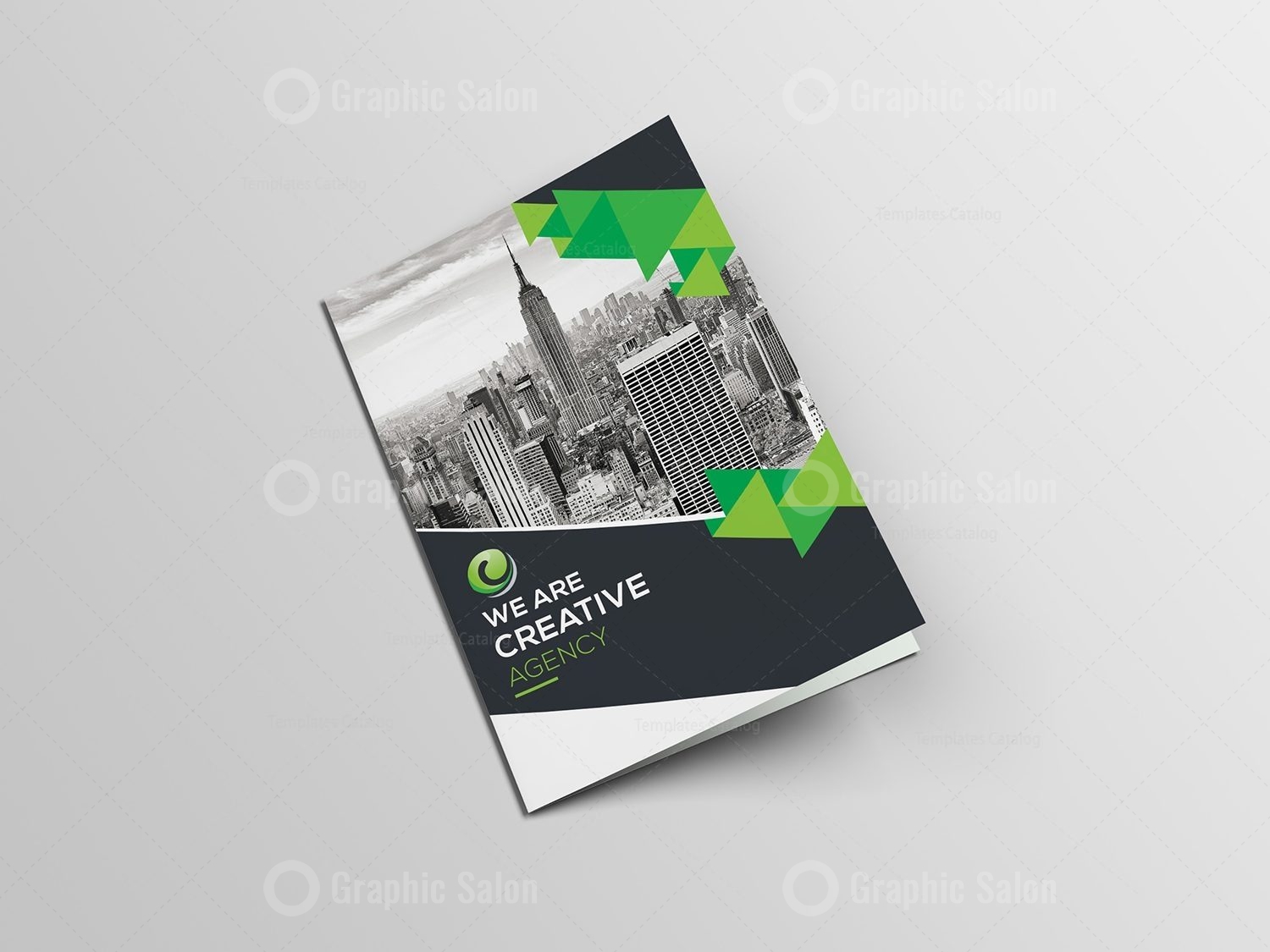 Classy Bifold Brochure Template - Graphic Templates