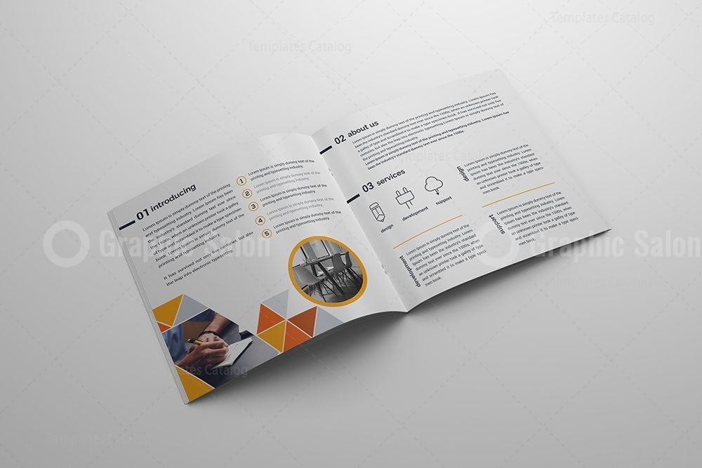 Company Brochure Template - Graphic Templates