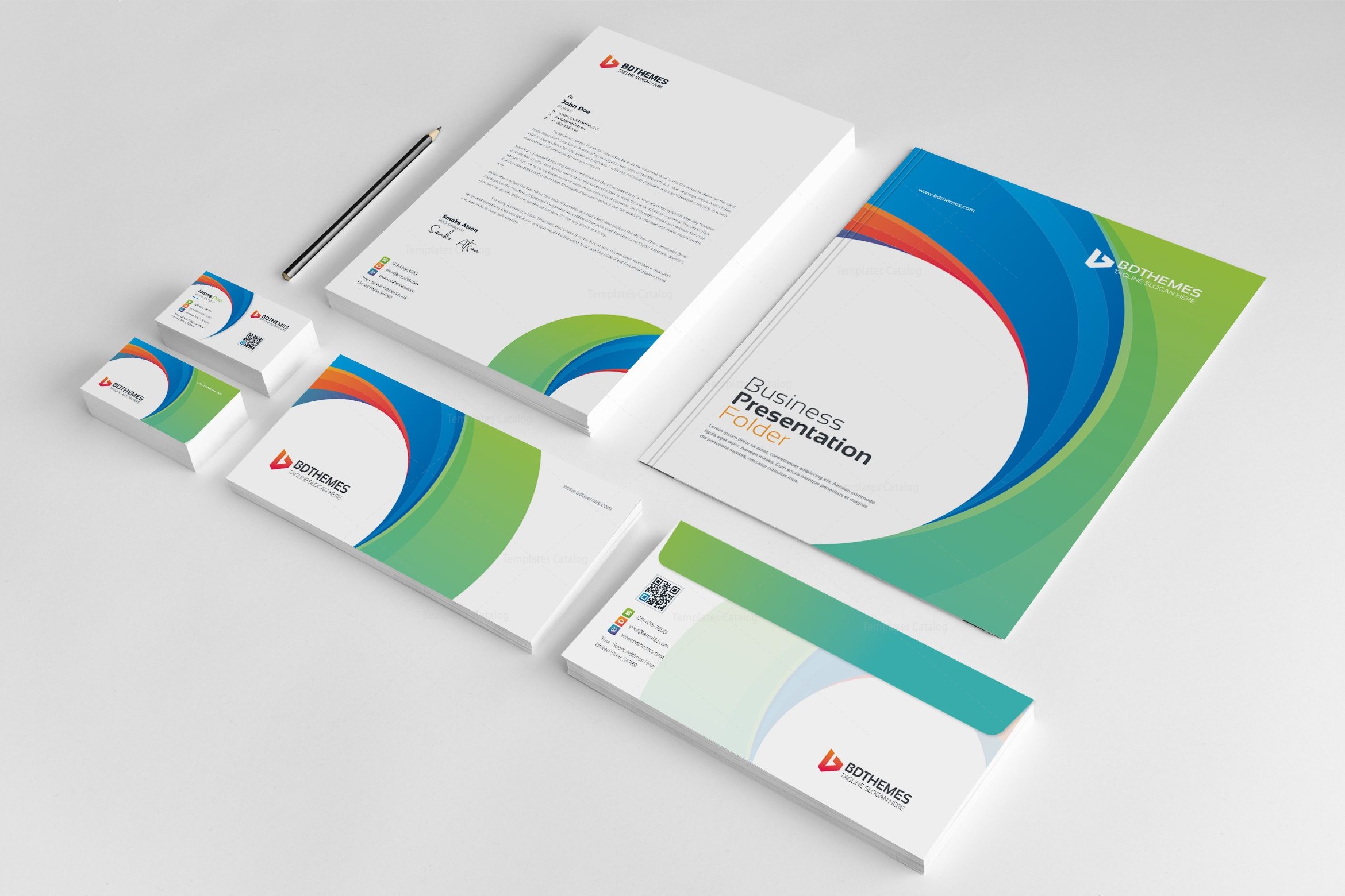 Consulting Corporate Identity Pack Template - Graphic Templates