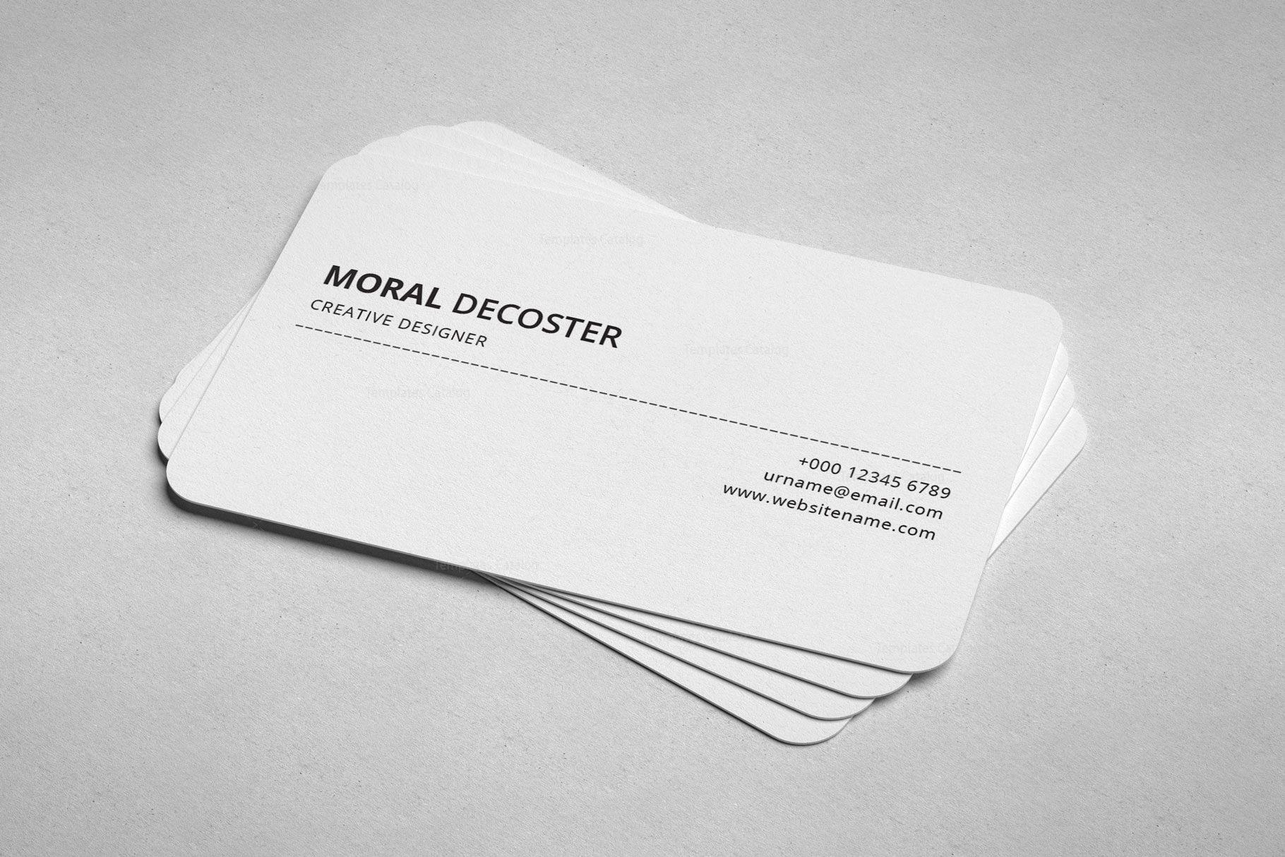 Contemporary Business Card - Graphic Templates