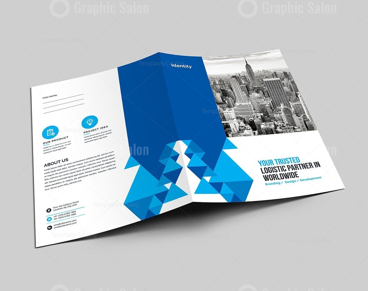 Corporate Folder Template - Graphic Templates