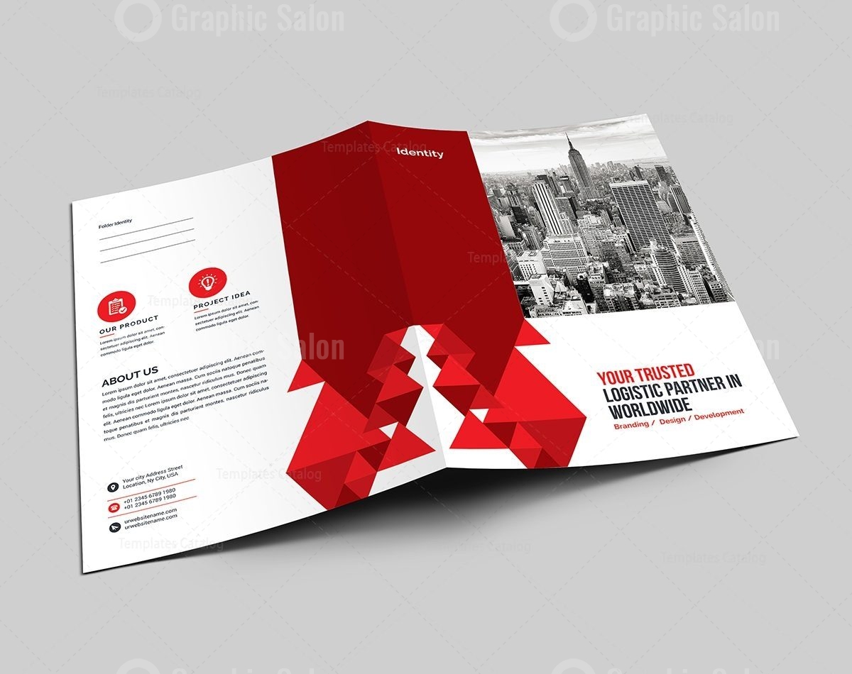 Corporate Folder Template - Graphic Templates