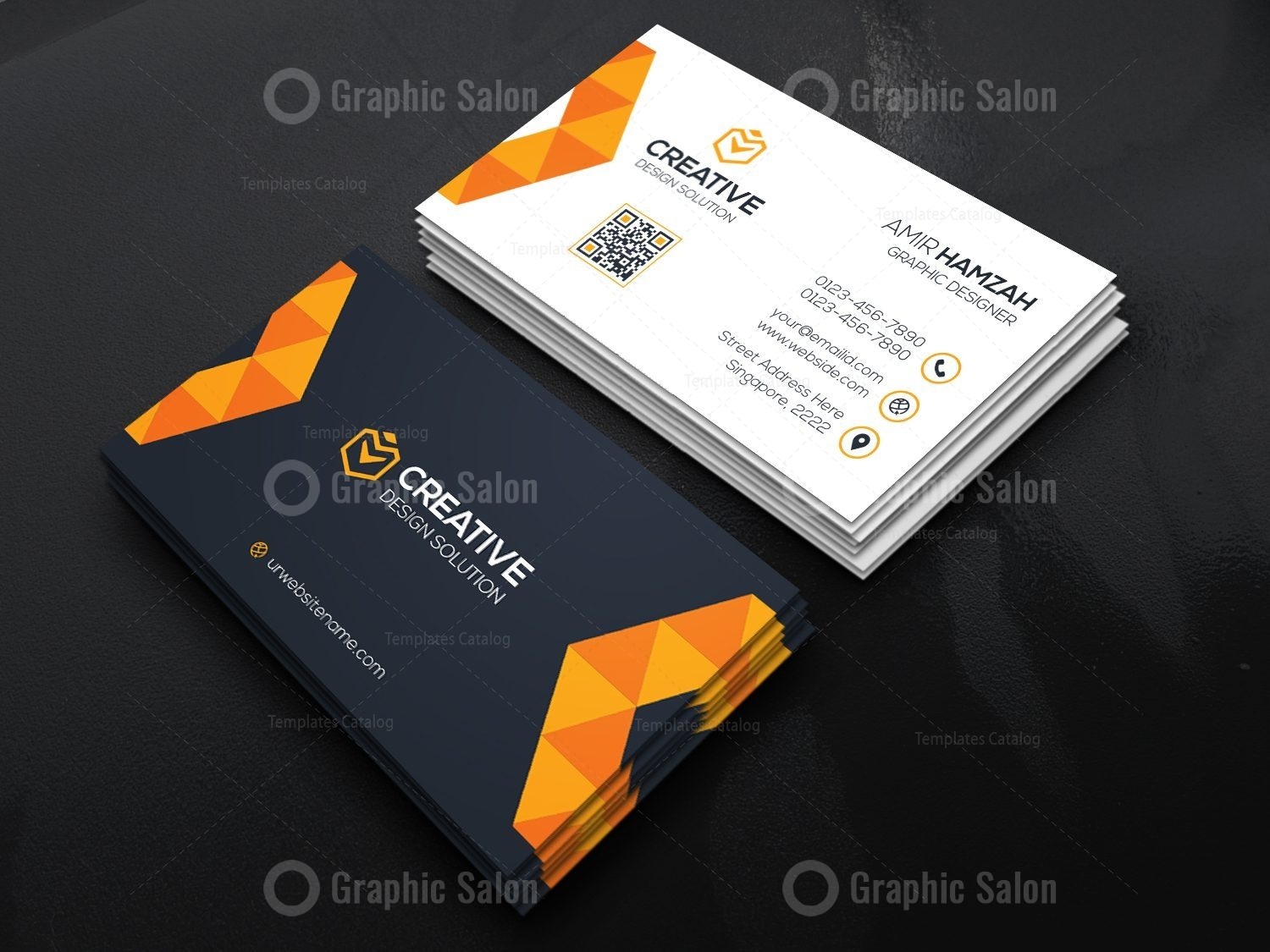 Creative Business Card Design - Graphic Templates