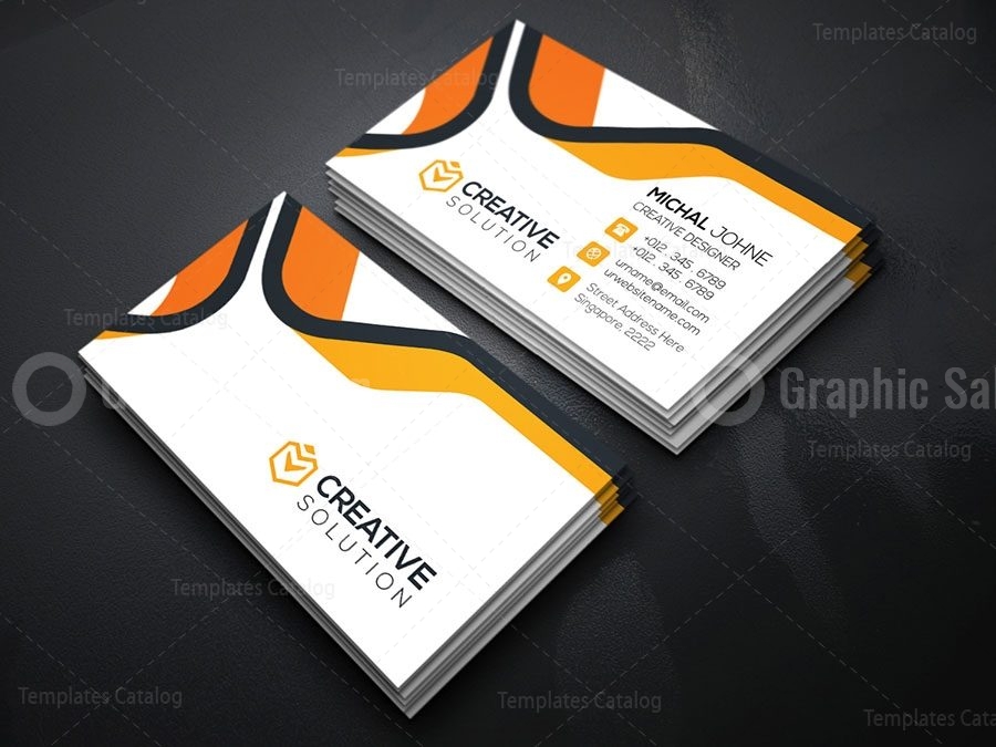 Creative Business Card Design - Graphic Templates