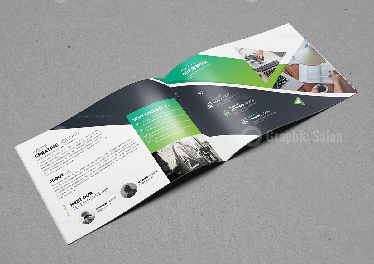 Creative Business Landscape Brochure Template - Graphic Templates