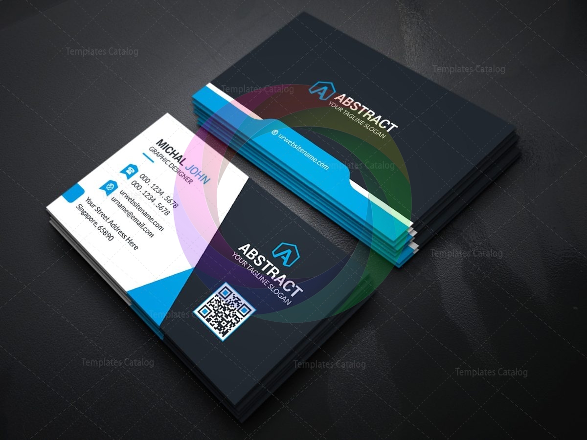 Dark Elegant Business Card Template - Graphic Templates