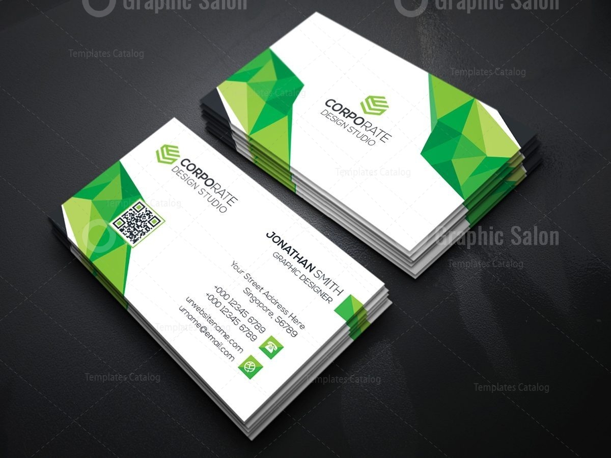 Diamond Creative Business Card Template - Graphic Templates