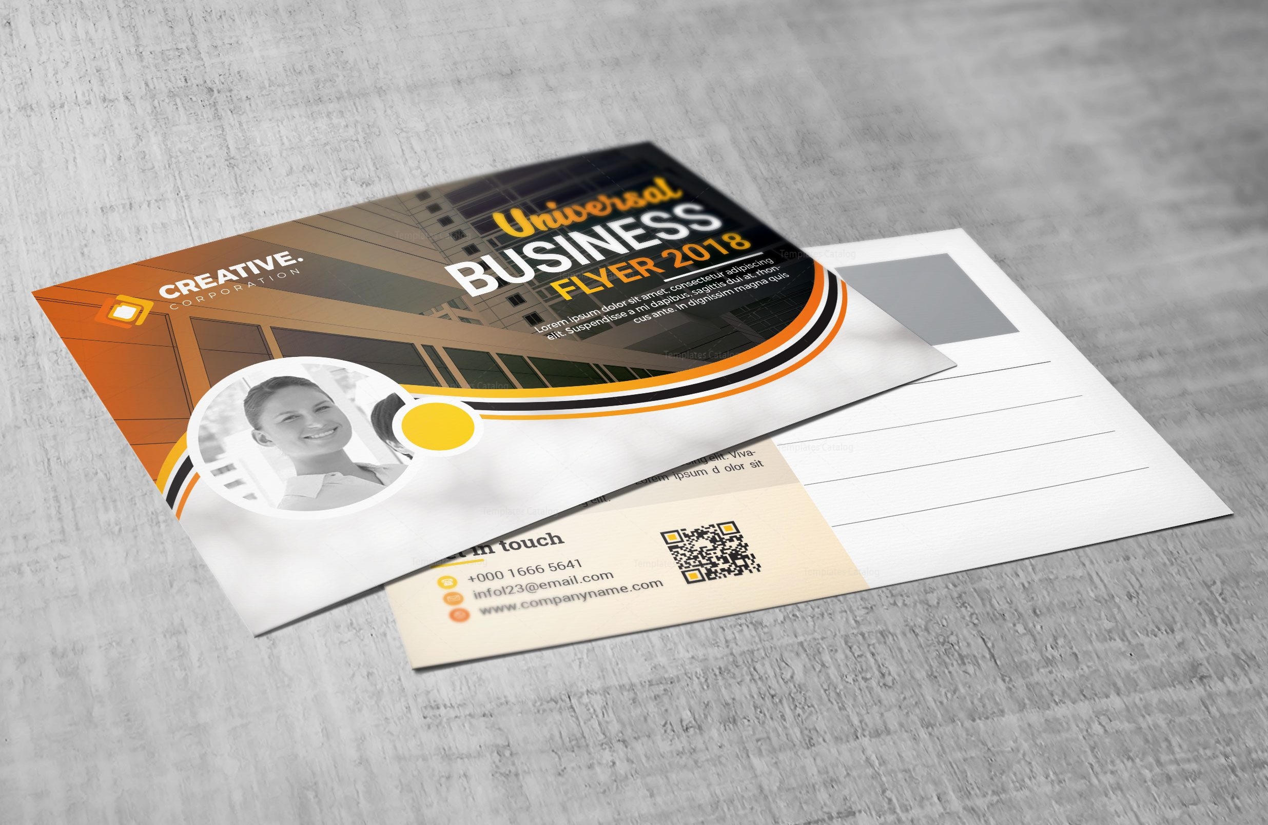 Free Postcard Design Template Graphic Templates Free Postcard Design Template Graphic Templates