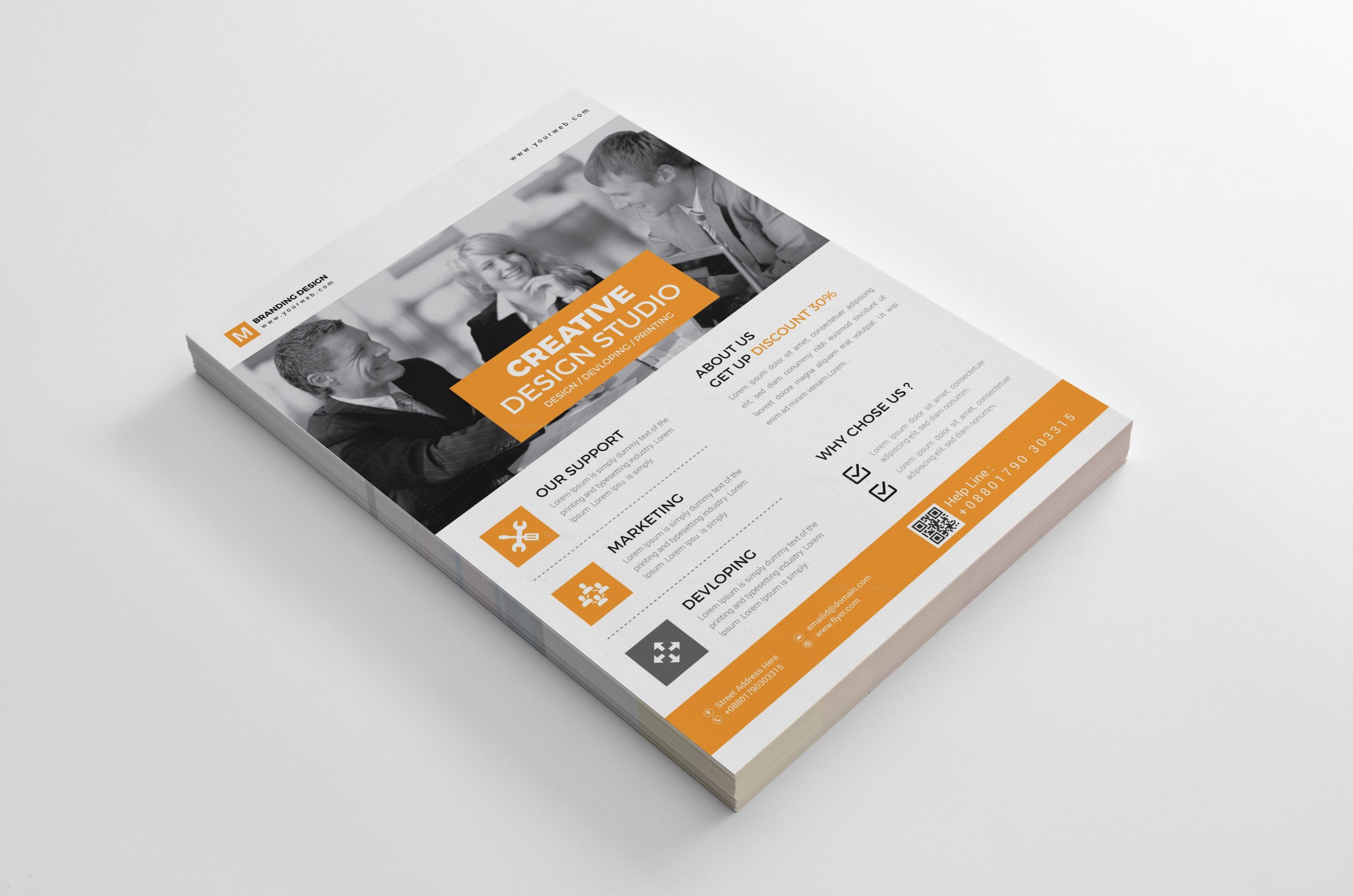 Granite Creative Corporate Flyer Design Template Graphic Templates Granite Creative Corporate Flyer Design Template Graphic Templates