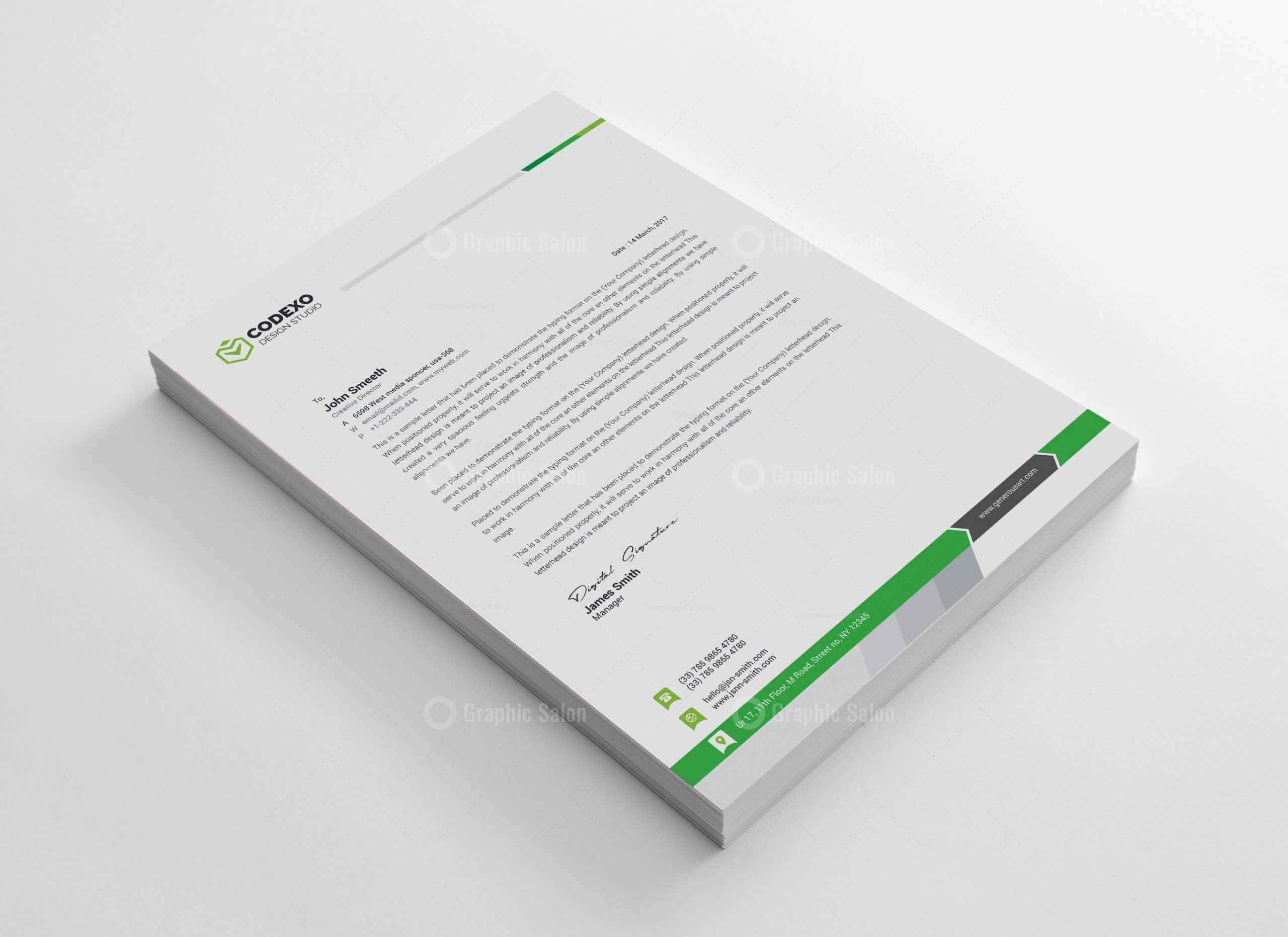 Letterhead Templates - Graphic Templates