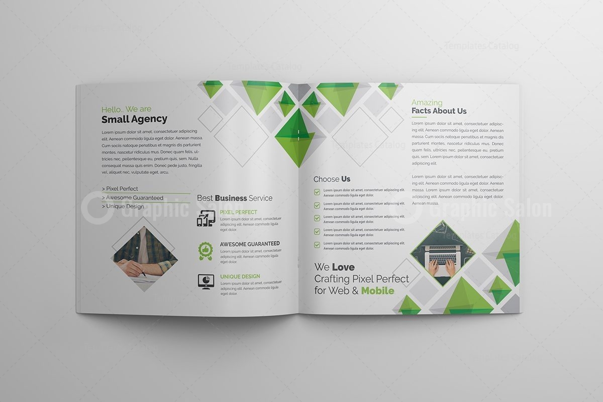 Outstanding Brochure Template - Graphic Templates