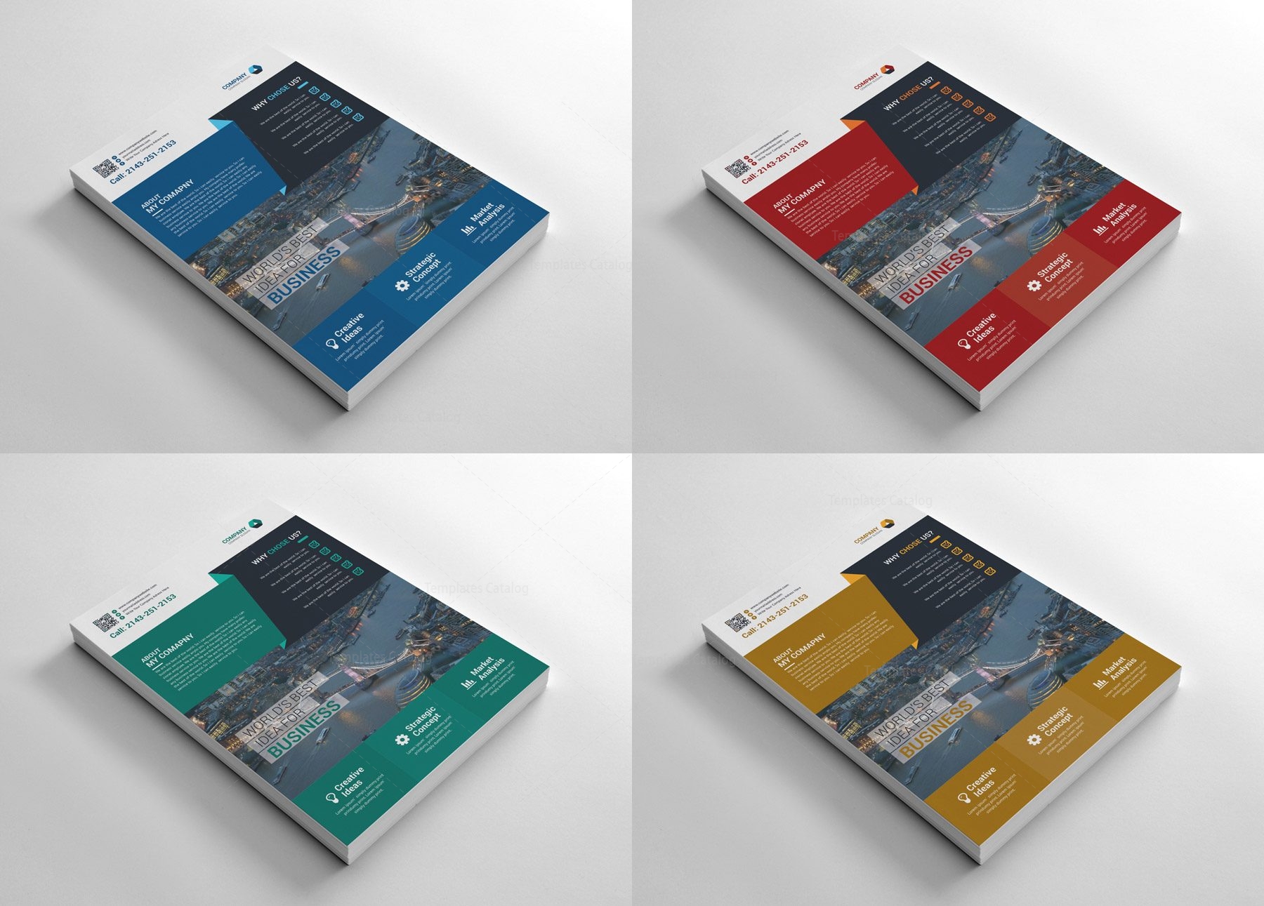 Professional Printable Business Flyers - Graphic Templates