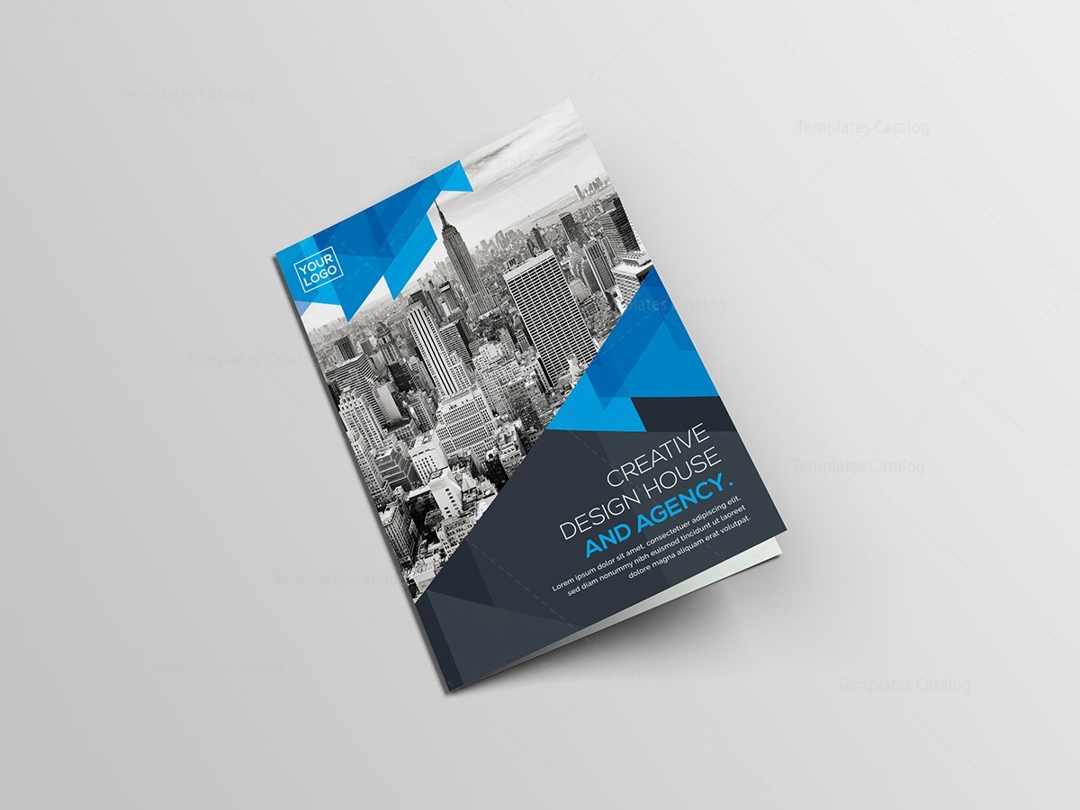 PSD Bifold Brochure Template - Graphic Templates