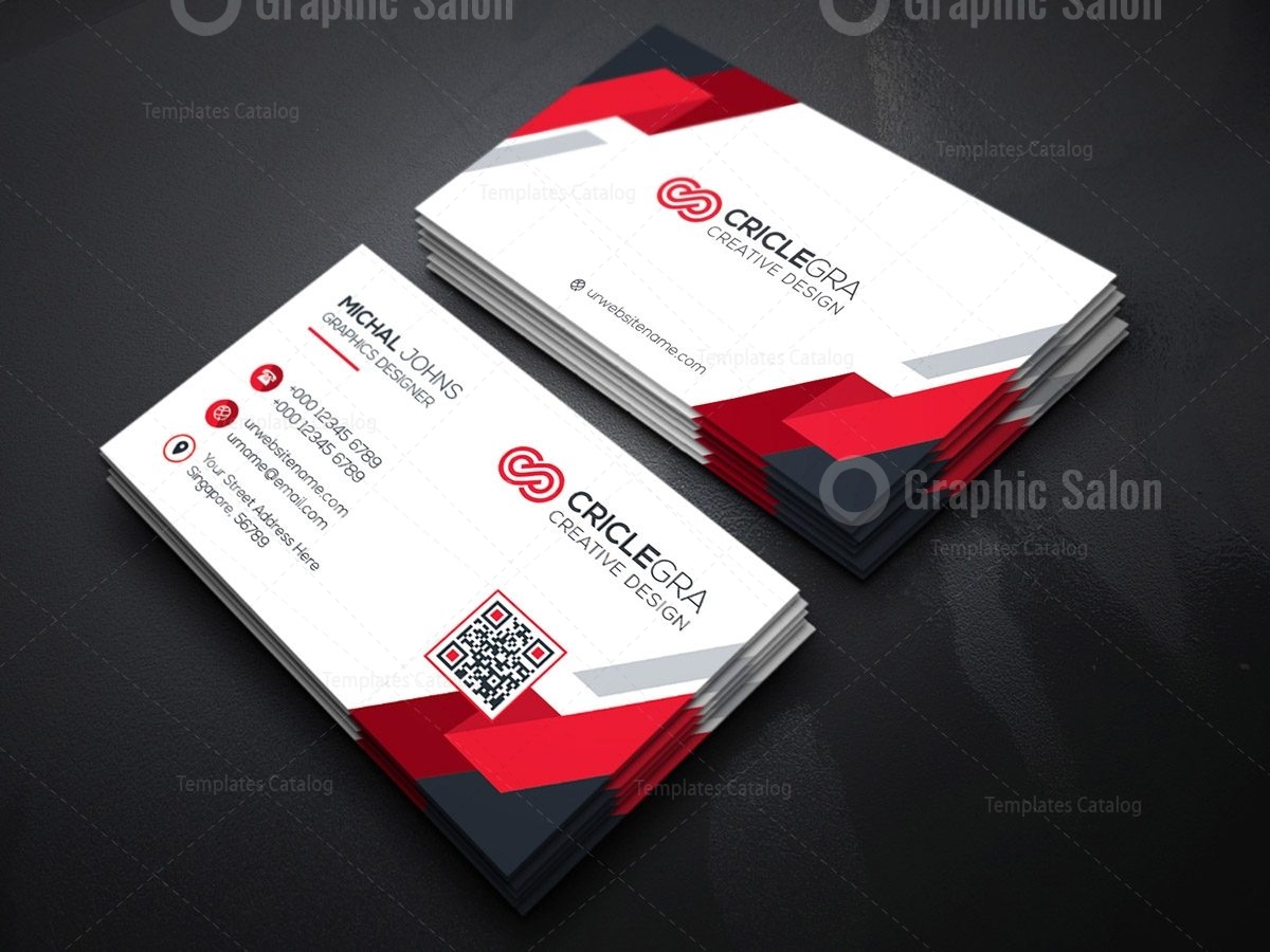 PSD Organisation Business Card Template - Graphic Templates