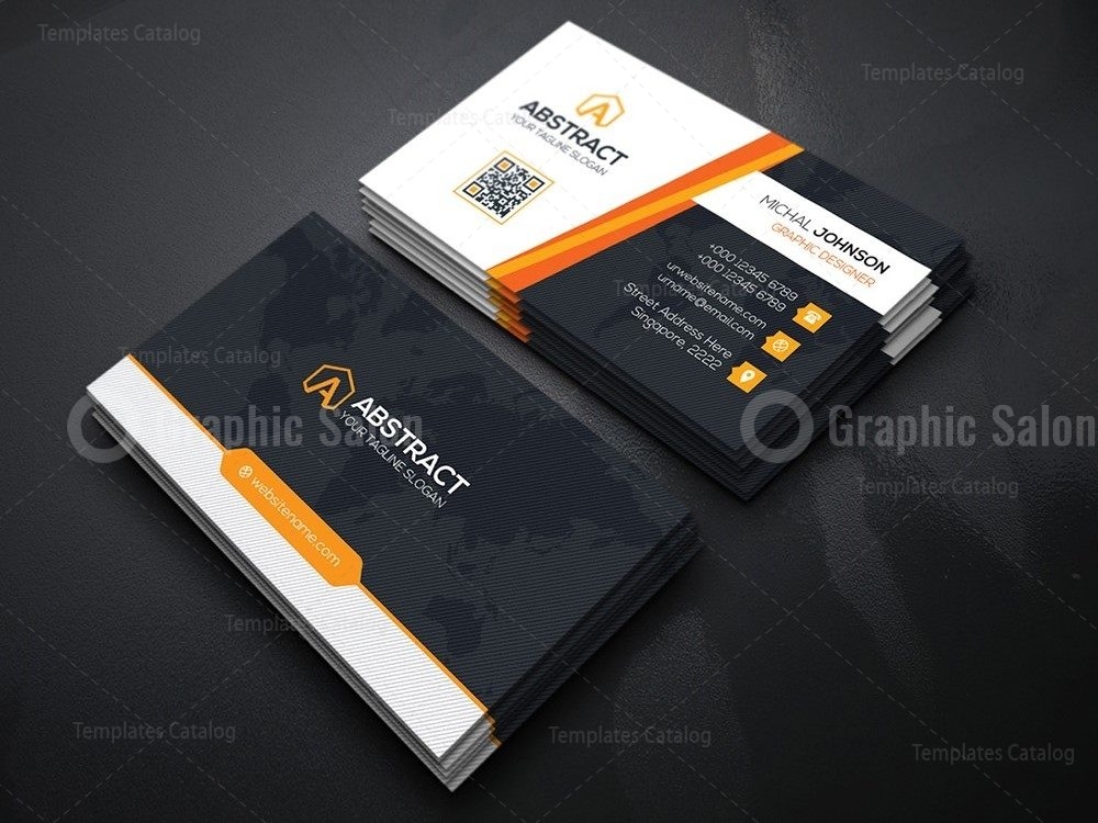 Psd Technology Business Card - Graphic Templates