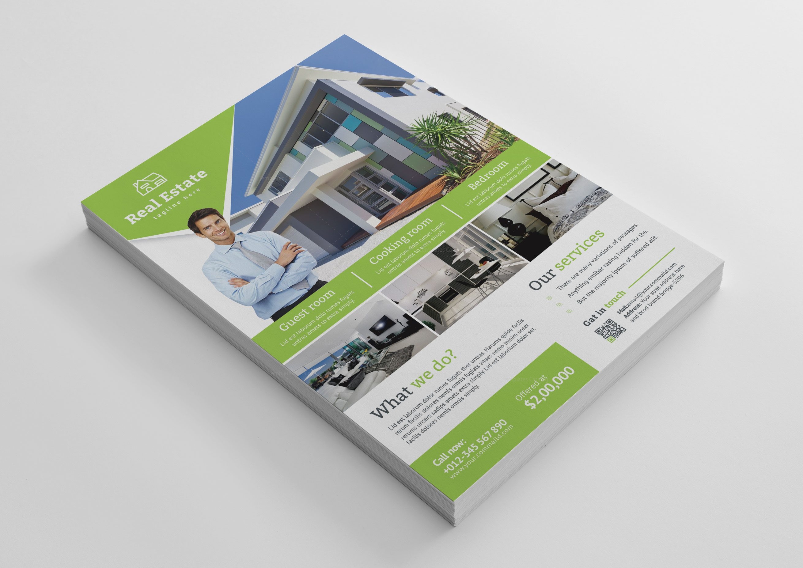 Real Estate Creative Flyer Templates - Graphic Templates