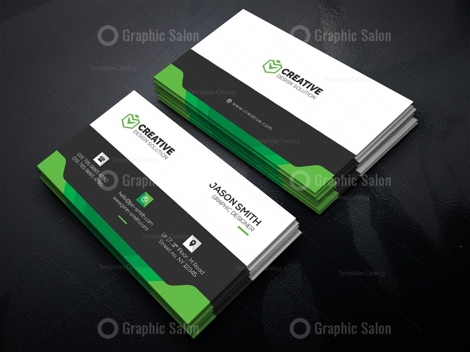 Sunning Business Card Template - Graphic Templates