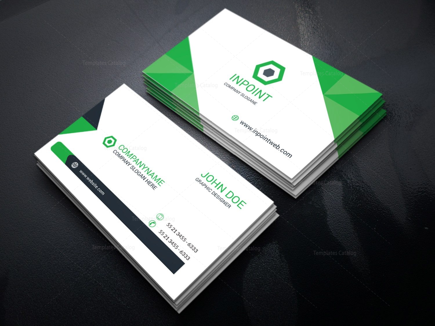 Transport Stylish Business Card Design - Graphic Templates