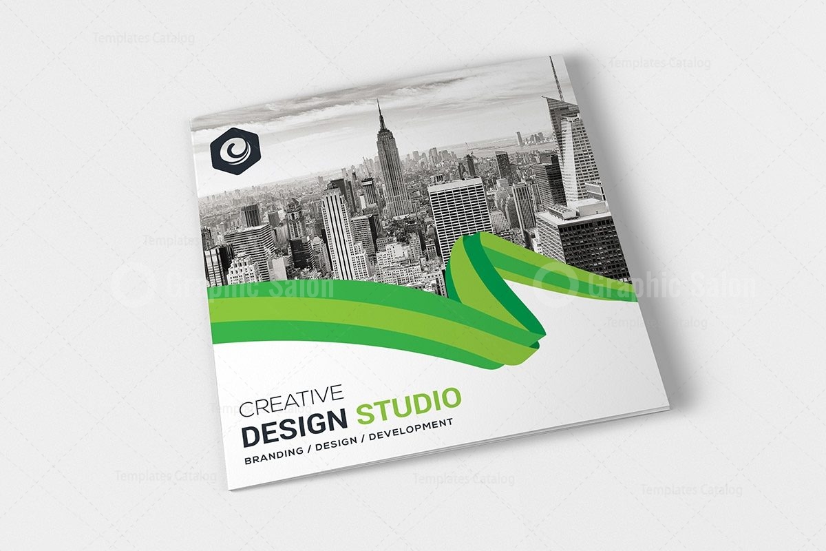 Tri-Fold Stylish Business Brochure Template - Graphic Templates