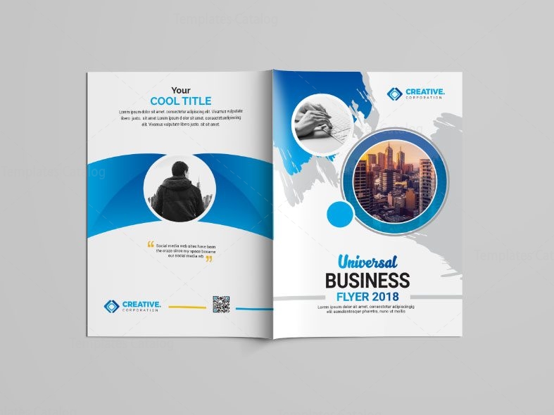 two fold brochure design ideas