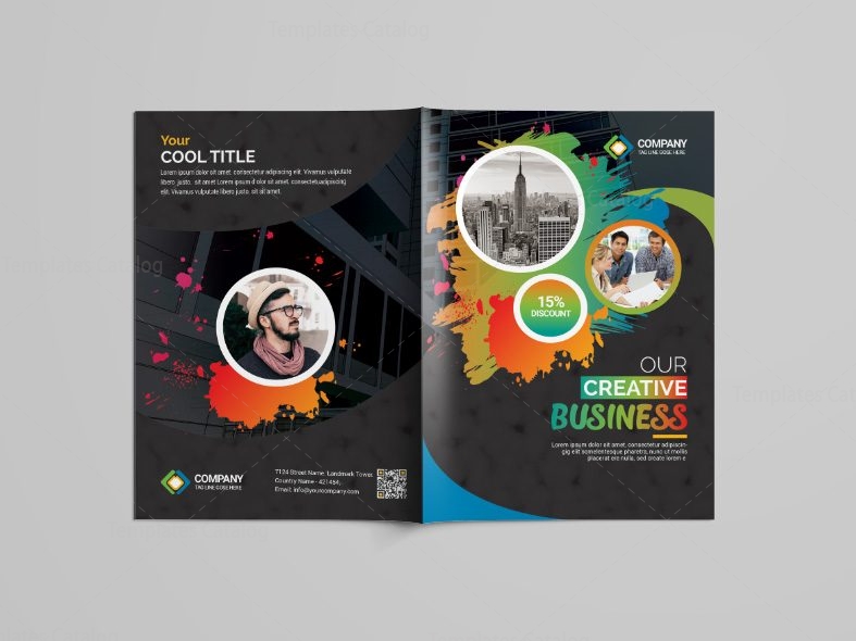 two fold brochure design ideas