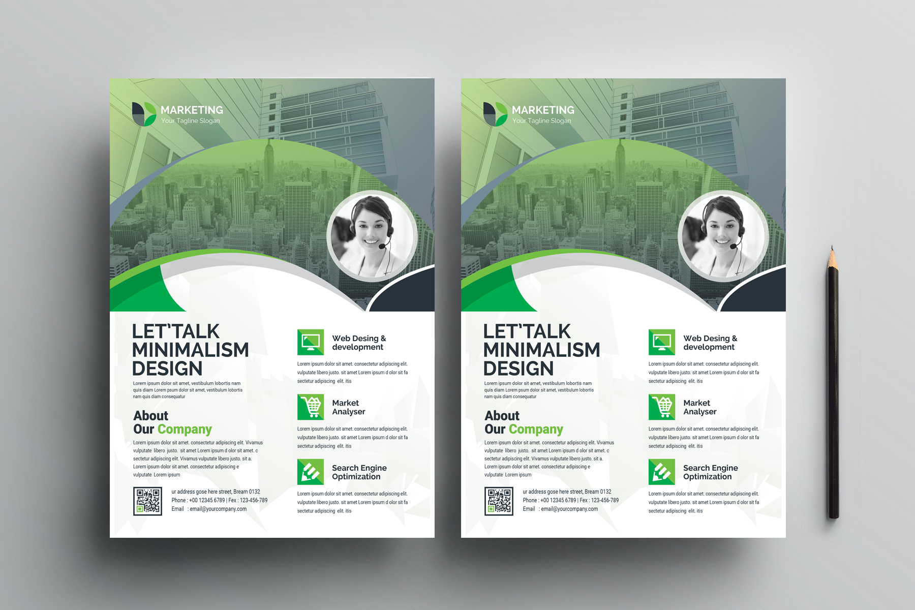 PSD Creative Flyer Templates - Graphic Templates