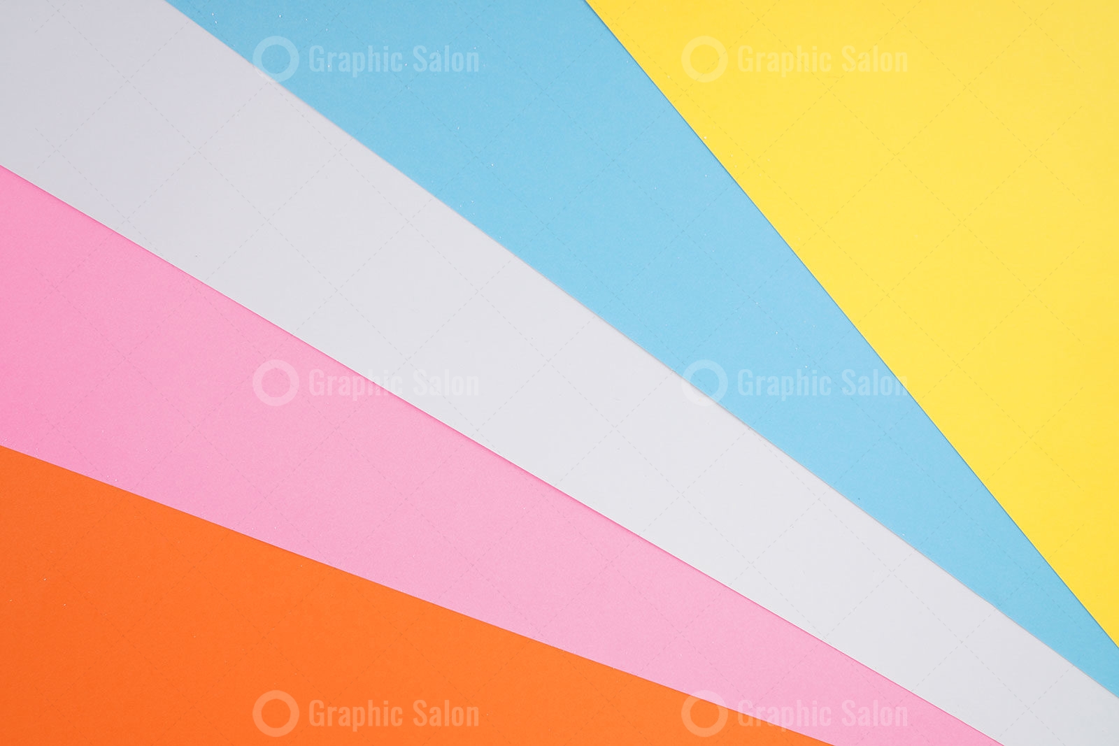 Geometric background with colorful paper - Graphic Templates