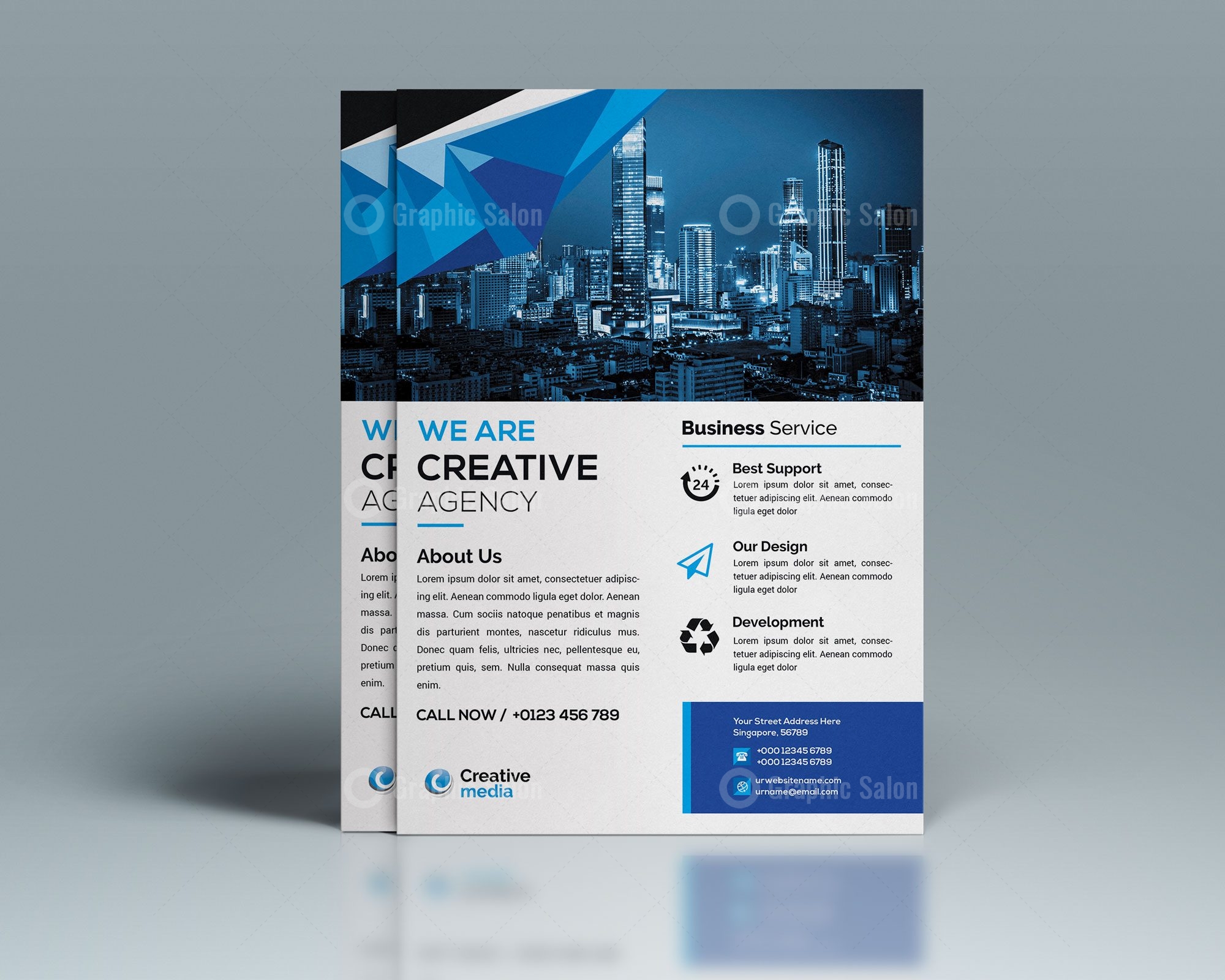 PSD Premium Flyer Template - Graphic Templates